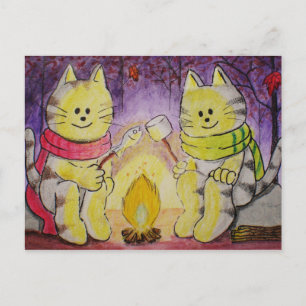 Paches Ici Carte Postale "Nuit Enfante"