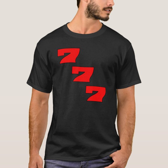 Pachi Pachinko symbol 777 shirt (Front)