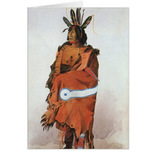 Pachtuwa-Chta, Arikara Warrior Portrait par Bodmer