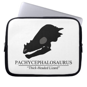 Pachycephalosaurus Skull Laptop Sleeve