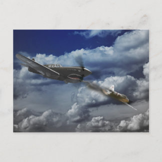 Pacific Battle Postcard