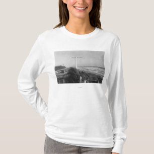 Pacific Beach, WA - Sign Miles to China T-Shirt