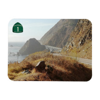 Pacific Coast Highway fridge magnet