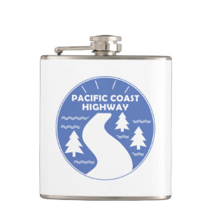 Pacific Coast Highway Hip Flask