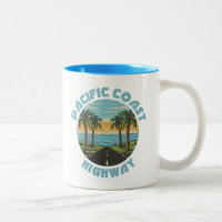 Pacific Coast Highway Palm Trees