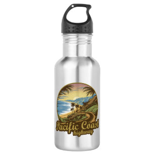 Pacific Coast Highway Retro 532 Ml Water Bottle