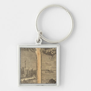Pacific Coast Steamship Company 2 Keychain