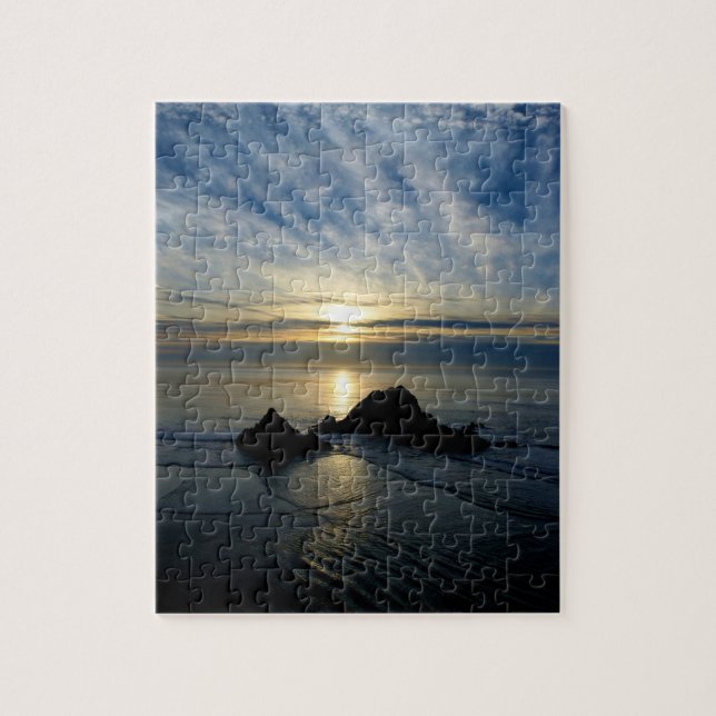 Pacific Coast Sunset - 8x10 - 110 pcs. Jigsaw Puzzle (Vertical)