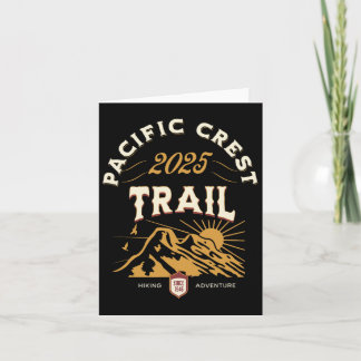 Pacific Crest Trail 2025 Pct Hike Card