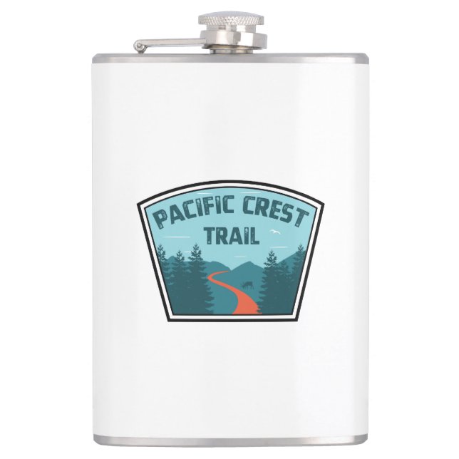 Pacific Crest Trail Hip Flask (Front)