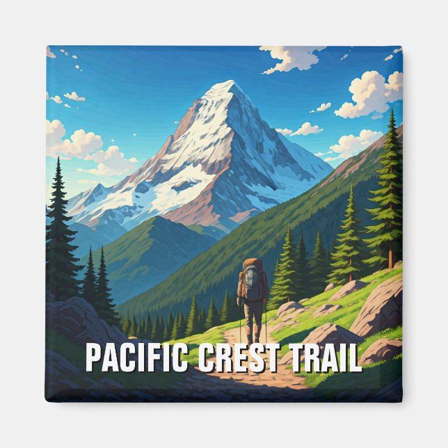 Pacific Crest Trail Magnet (Front)