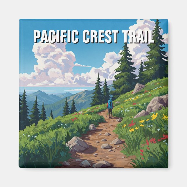 Pacific Crest Trail Magnet (Front)