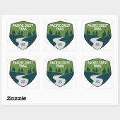 Pacific Crest Trail Square Sticker (Sheet)