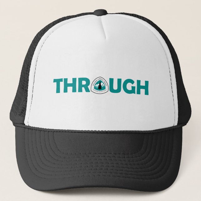Pacific Crest Trail Through Hike Trucker Hat (Front)