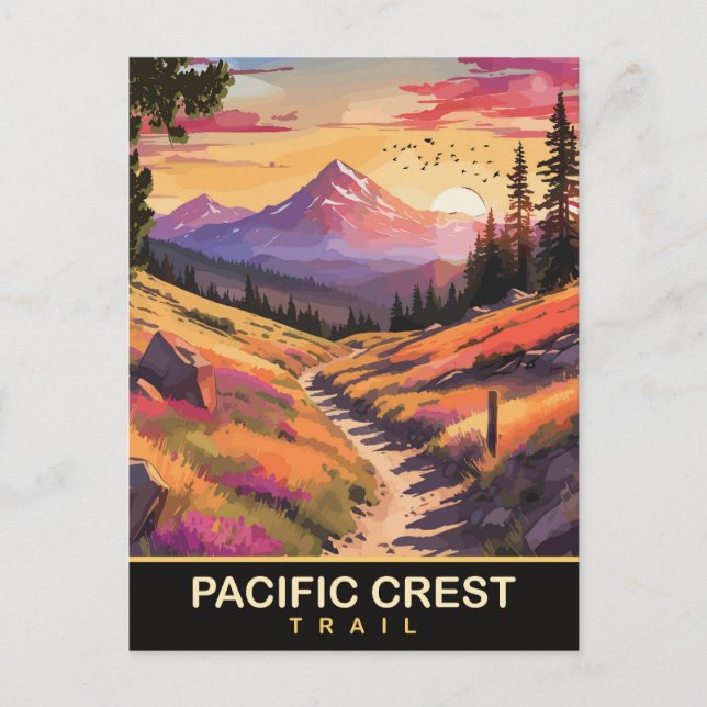 Pacific Crest Trail, Travel  Postcard (Front)