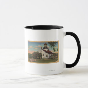 Pacific Grove, CA - Point Pinos Light House View Mug