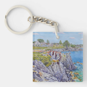 Pacific Grove Serenity Keychain