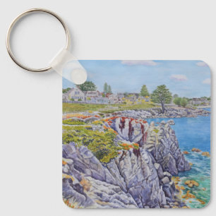 Pacific Grove Serenity Keychain