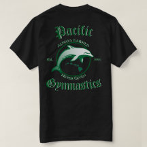 pacific gym black tshirt 