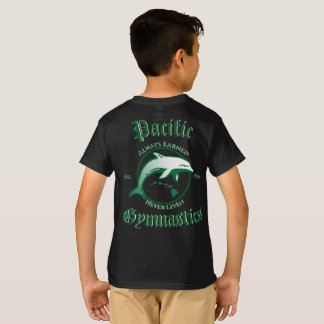 Pacific Gymnastique enfants t-shirt noir