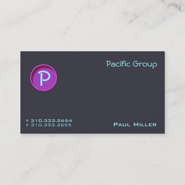 Pacific IV Business Card (Front)