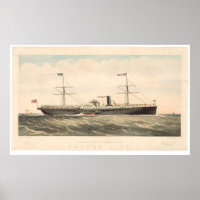 Pacific Mail Steam Ship Co's Golden City (0640A)