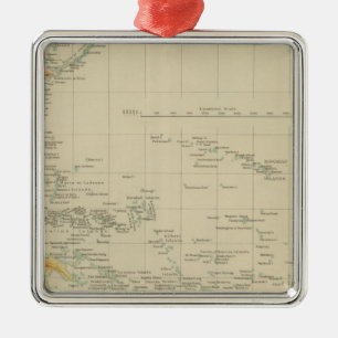 Pacific No 1 Metal Ornament