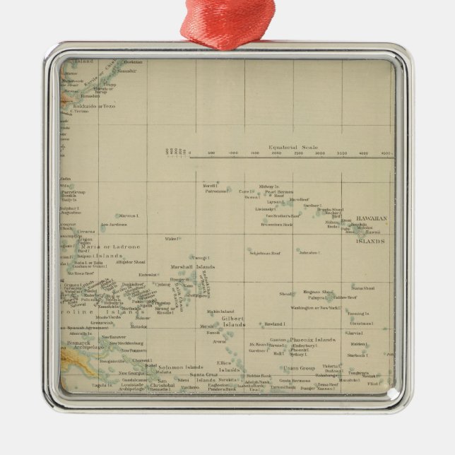 Pacific No 1 Metal Ornament (Front)