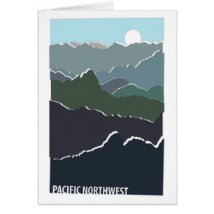Pacific Northwest Greeting Card