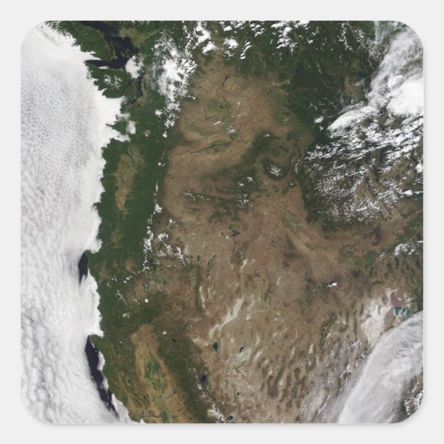 Pacific Northwest region of the United States Square Sticker (Front)