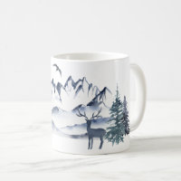 Pacific Northwest Rocky Mountains and Deer