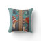 Pacific Northwest Totem Design Throw Pillow