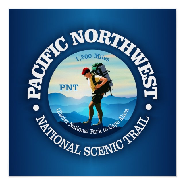 Pacific Northwest Trail (C) Poster (Front)