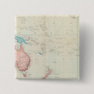 Pacific Ocean 10 2 Inch Square Button