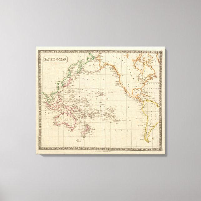 Pacific Ocean 4 Canvas Print (Front)