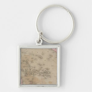 Pacific Ocean 6 Keychain