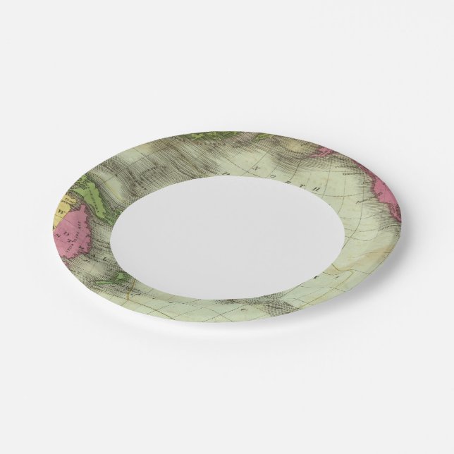 Pacific Ocean 6 Paper Plate (Angled)