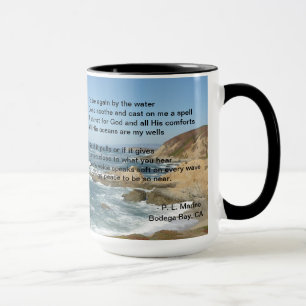 Pacific Ocean as seen from Bodega Bay on a mug