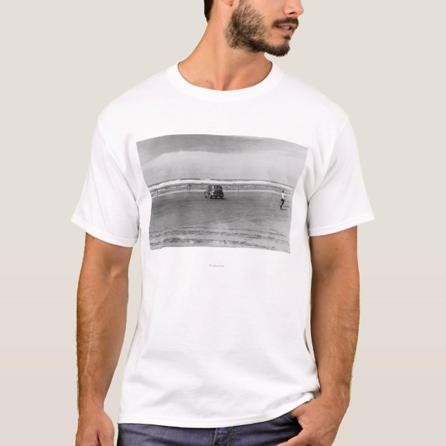 Pacific Ocean Beach Scene Photograph T-Shirt (Front)