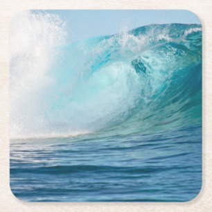 Pacific ocean big wave breaking coaster