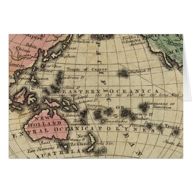 Pacific Ocean, British Islands (Front Horizontal)