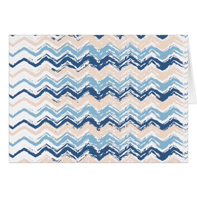 Pacific Ocean Chevron Pattern (Front Horizontal)
