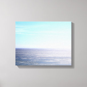 Pacific Ocean Horizon Colour 11x14 Canvas Print