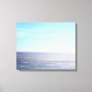 Pacific Ocean Horizon Colour 16x20 Canvas Print