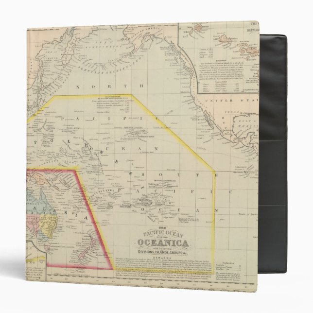 Pacific Ocean including Oceania Binder (Front/Inside)