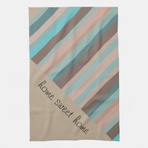Pacific Ocean Stripes Kitchen Towel