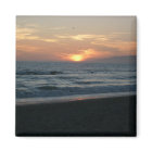 Pacific Ocean Sunset Magnet