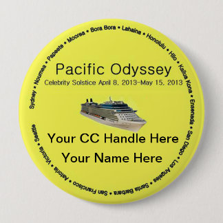 Pacific Odyssey Souvenir Button