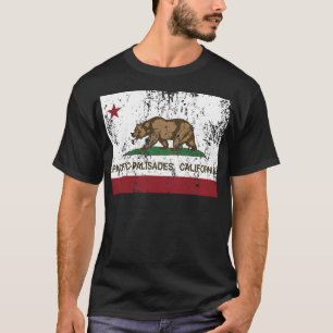 Pacific Palisades California State Flag T-Shirt