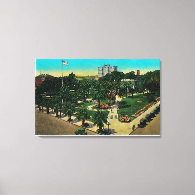 Pacific Park in Long Beach, California Canvas Print (Front)